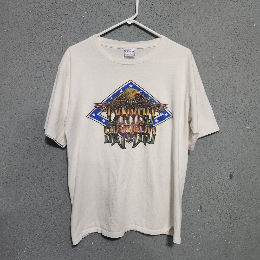 vintage lynyrd skynyrd t shirt 90s Men's Size Large